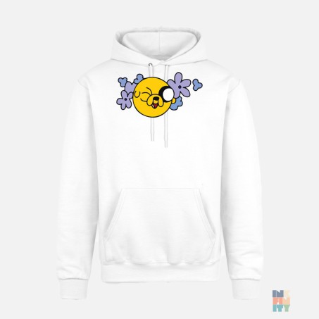 Heavy Blend Hoodie Chill Flowers Gildan #inkfinity