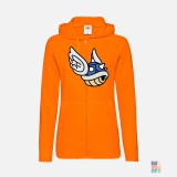 Hanorac de Damă cu Fermoar Flying Shell Fruit of the Loom #inkfinity