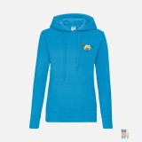 Classic Lady-Fit Hoodie Happy Yellow Fruit of the Loom