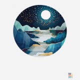 Classic Lady-Fit Hoodie Moon Landscape Fruit of the Loom