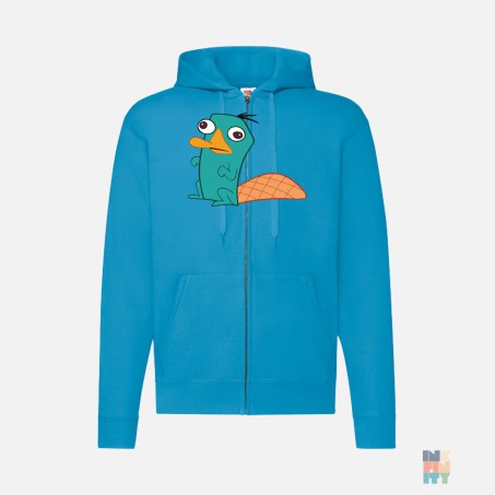 Zip Hoodie Innocent Fruit of the Loom #inkfinity