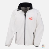 Men SoftShell Red Potion Result #inkfinity