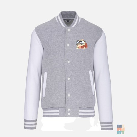 Jacheta Varsity Unisex Grandma Dog Just Hoods #inkfinity