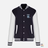 Varsity Jacket Crazy Racoon Just Hoods #inkfinity