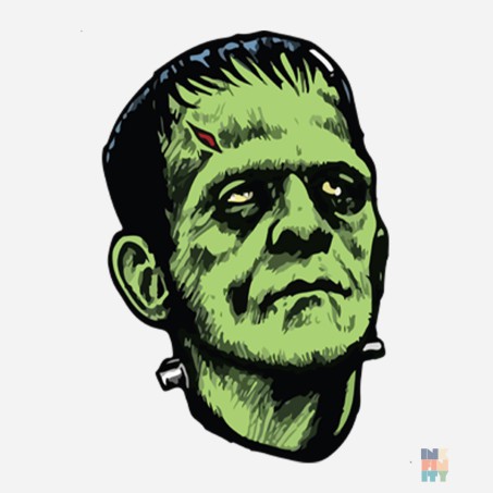 Classic Apron Frankenstein Premier #inkfinity