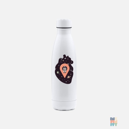 Sticla din Metal Astronaut Heart #inkfinity