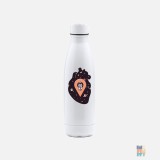 Metal Bottle Astronaut Heart