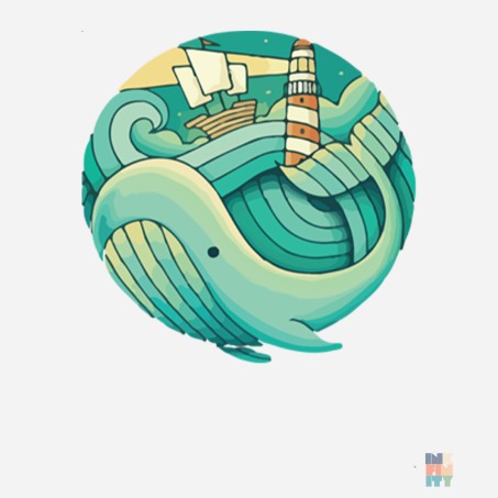 Mug Whale Waves #inkfinity