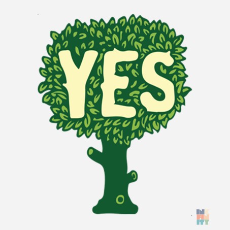 Sports Bottle 750ml Yes Tree #inkfinity