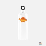 Sports Bottle 750ml Orange Dinosaur #inkfinity