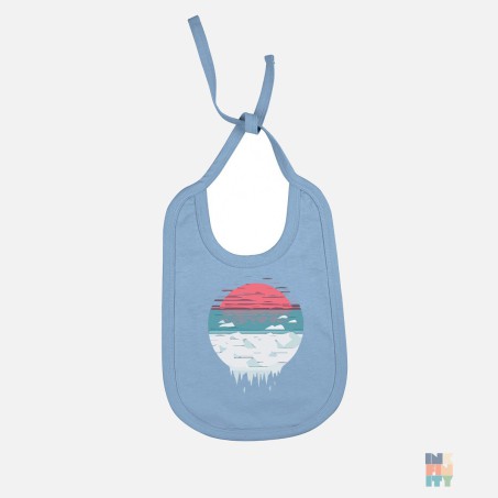 Baby Bib IceLand Kariban #inkfinity