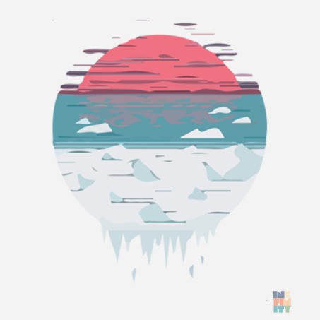 Baby Bib IceLand Kariban #inkfinity