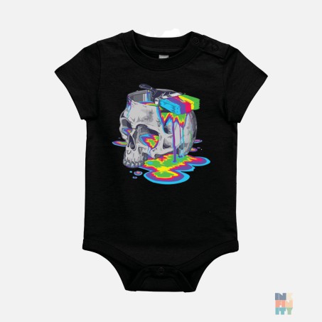 Baby Body Paint Skull Kariban #inkfinity
