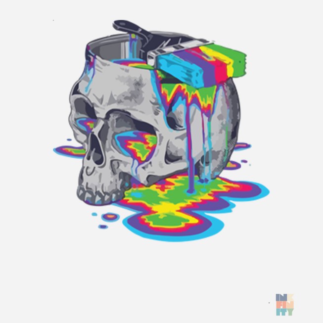 Body Bebelusi Paint Skull Kariban