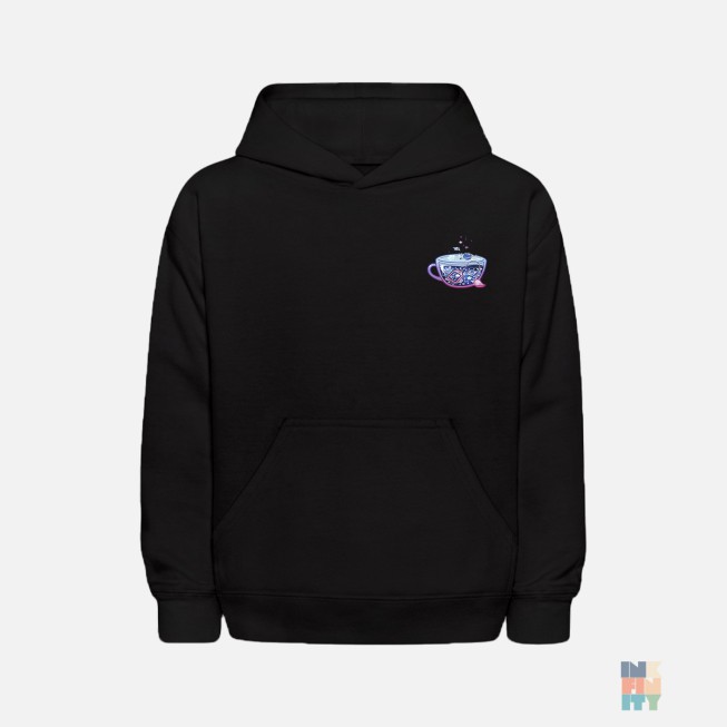 Kids Heavy Blend Hoodie Space Tea Gildan