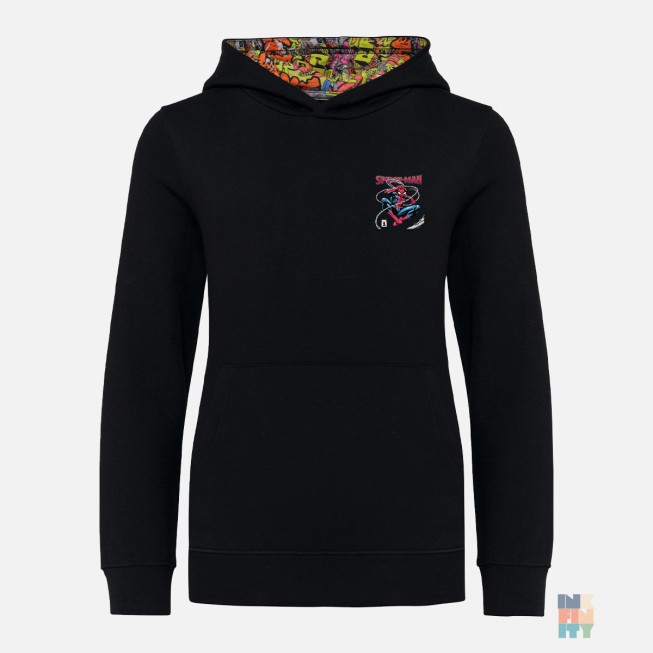 Kids Hood Model Hoodie Cool Superhero Kariban