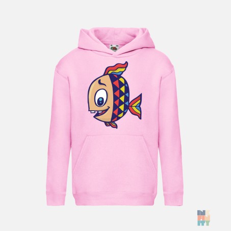 Hanorac Premium de Copii Funny Fish Fruit of the Loom #inkfinity