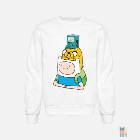 Kids Heavy Blend Sweater Adventure Time Gildan #inkfinity