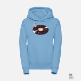 Kids Athletic Hoodie Space Vinyl Russell #inkfinity