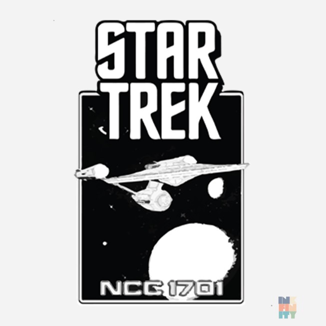 Kids Athletic Hoodie NCC 1701 Russell