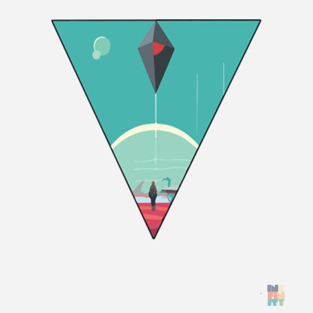 Kids Heavy Blend Sweater Space Travel Gildan #inkfinity