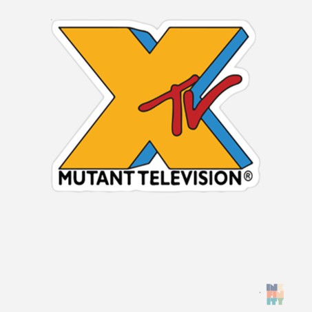 Kids Heavy Blend Sweater Mutant Television Gildan #inkfinity