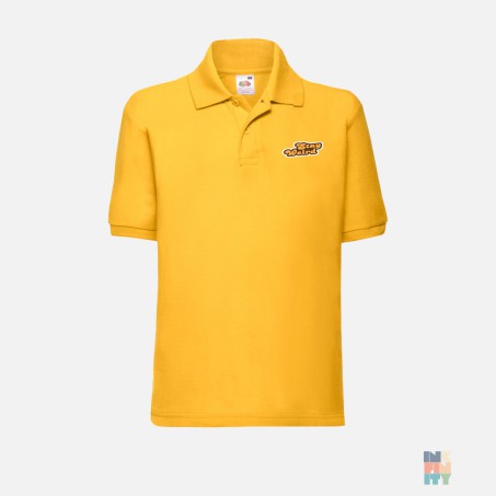 Polo Dryblend de Copii Stay Weird Fruit of the Loom #inkfinity