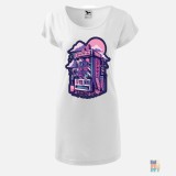 Tricou Lung de Damă Japan Vending Machine Malfini #inkfinity