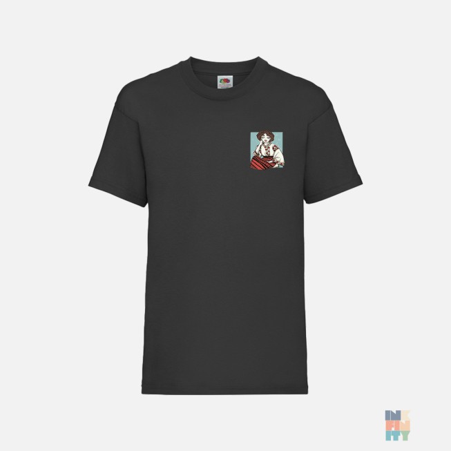 Tricou Valueweight de Copii Beautiful Girl Fruit of the Loom