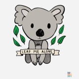 Tricou Valueweight de Copii Leaf Me Alone Fruit of the Loom