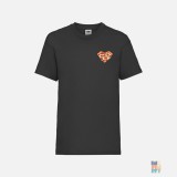 Tricou Valueweight de Copii Pizza Heart Fruit of the Loom