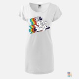 Tricou Lung de Damă Rocket Riding Malfini #inkfinity