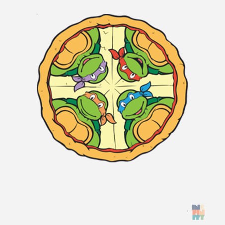 Tricou Atletic de Copii Pizza Squad Russell #inkfinity