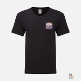 Tricou in V de Barbati Airplane View Fruit of the Loom