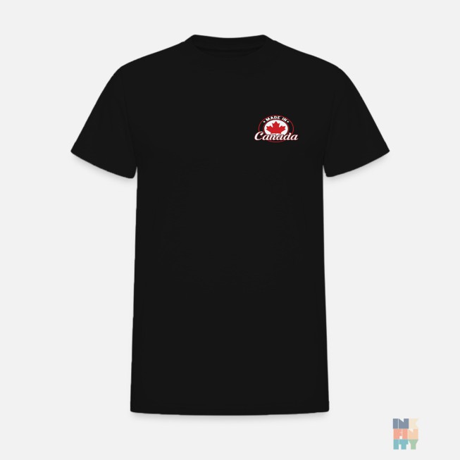 Premium Cotton T-Shirt Canada Made Gildan