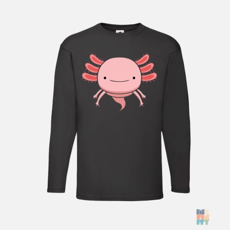 Tricou Maneca Lunga de Barbati Axoltl Fruit of the Loom #inkfinity