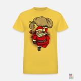 Premium Cotton T-Shirt Santa Hero Gildan #inkfinity