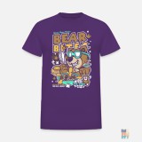 Premium Cotton T-Shirt Bear Bites Gildan #inkfinity