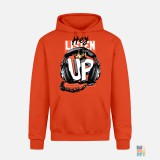 Hanorac Heavyblend de Barbati Listen Up Gildan #inkfinity