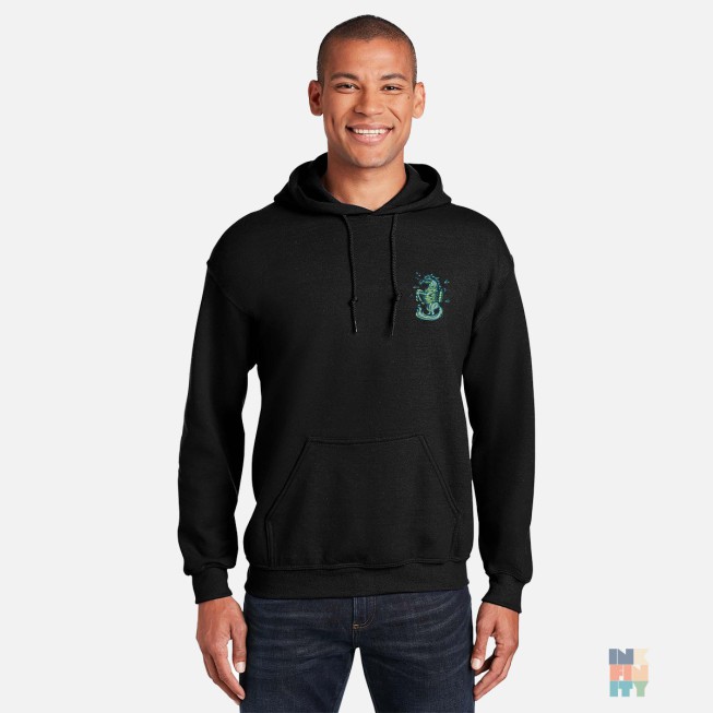 Heavy Blend Hoodie Sea Horse Gildan