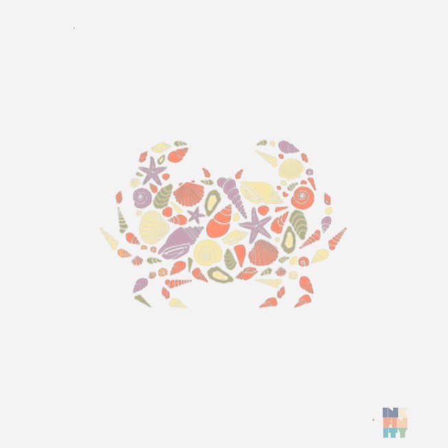 Heavy Blend Hoodie Crab Sea Gildan