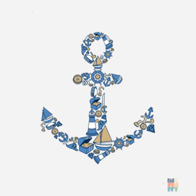 Heavy Blend Hoodie Pirates Stuff Gildan