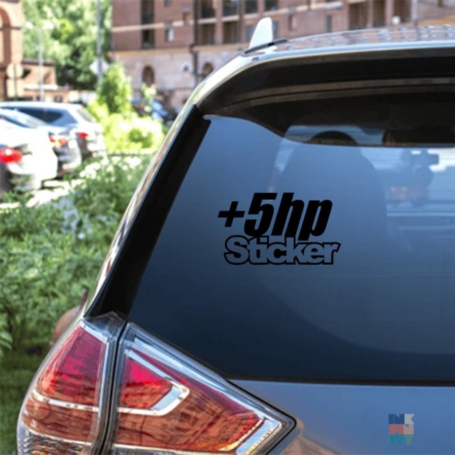 Car Decal Horsepower